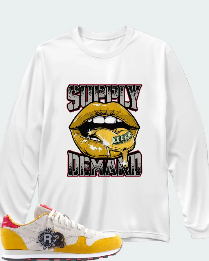 Long Sleeve T-Shirt in White