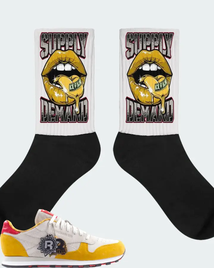 Socks in White