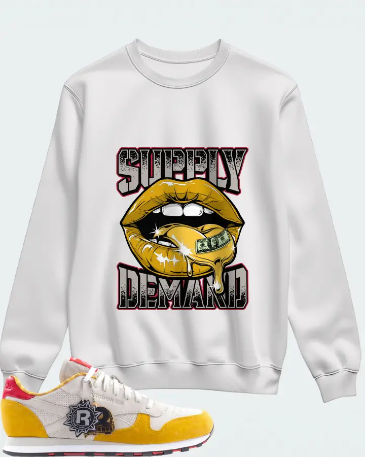 Sweatshirt in White
