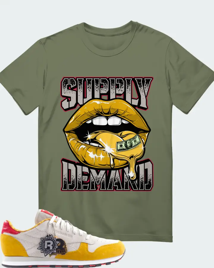 T-Shirt in Olive