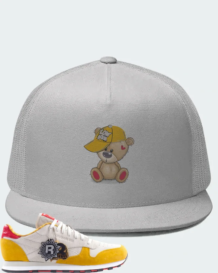 Reebok Classic Leather Sneaker Matching White Hat - LOW KEY BEAR