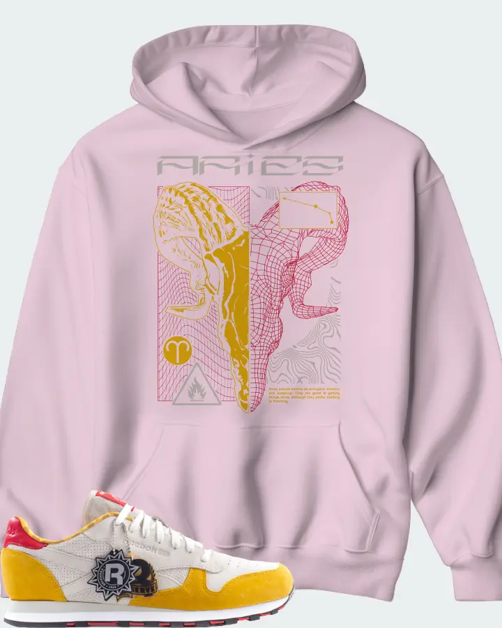 Hoodie in Pink