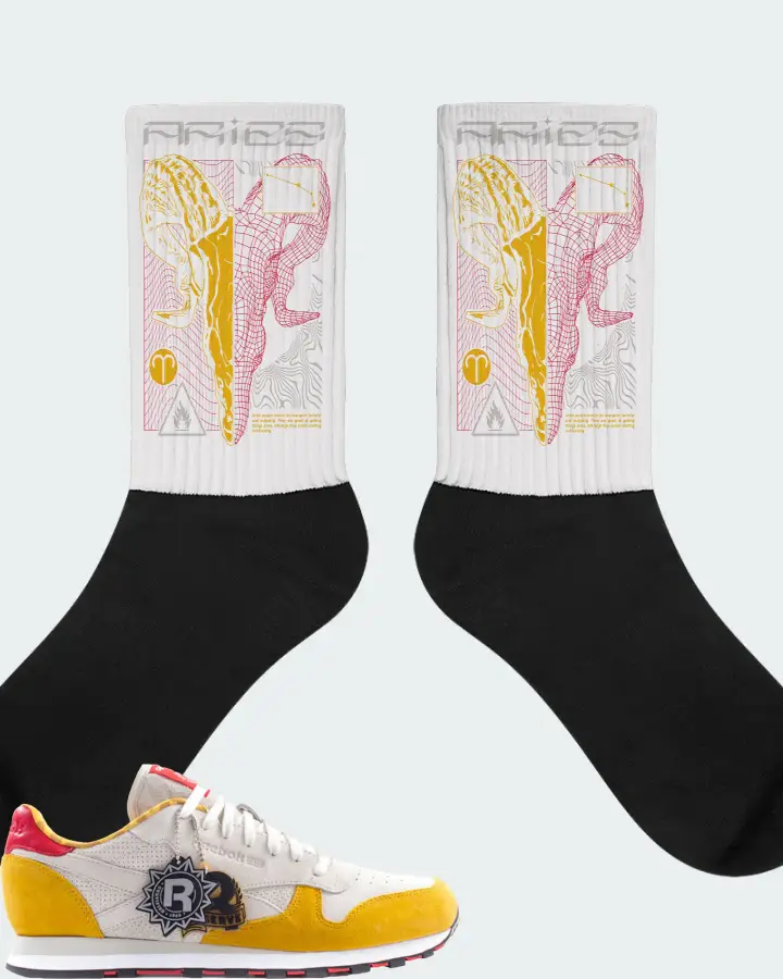 Socks in White