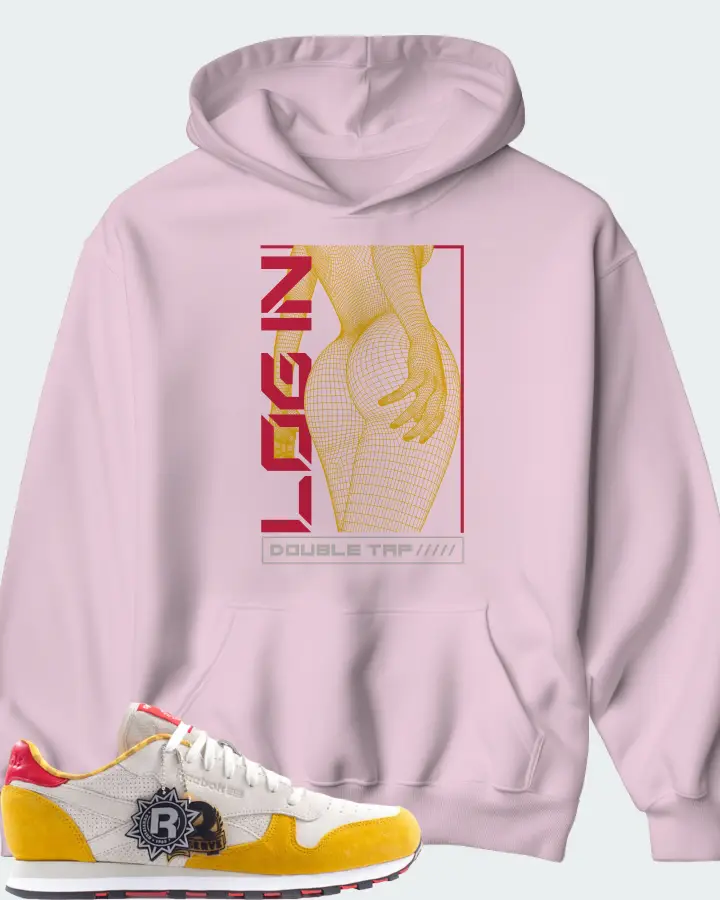 Hoodie in Pink
