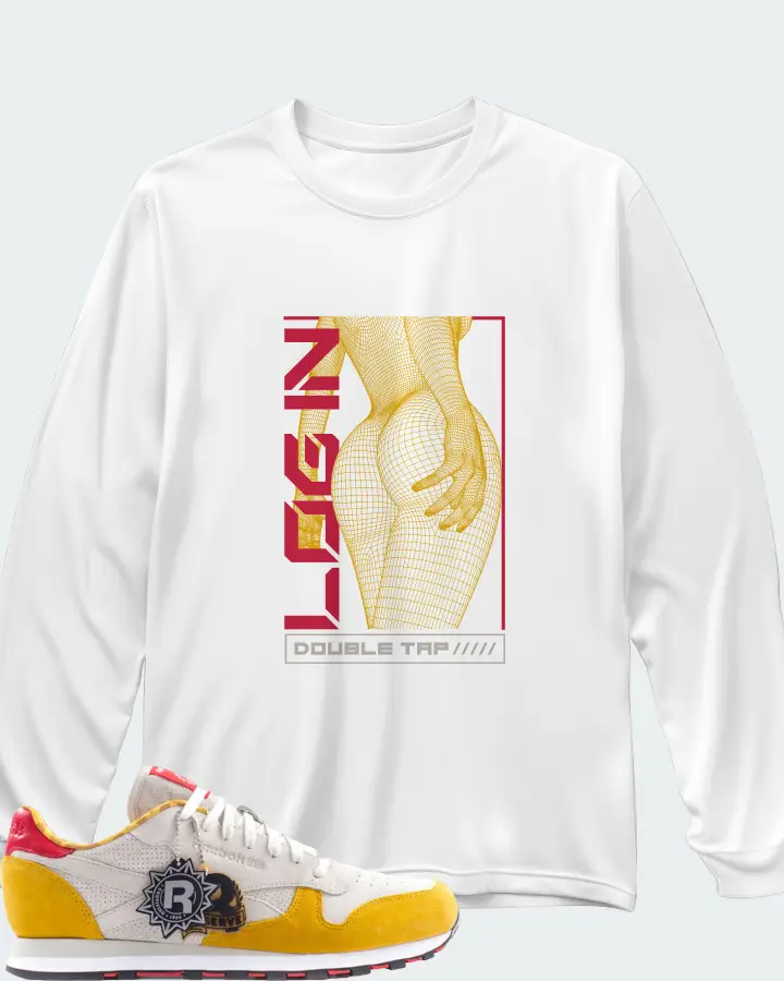 Long Sleeve T-Shirt in White