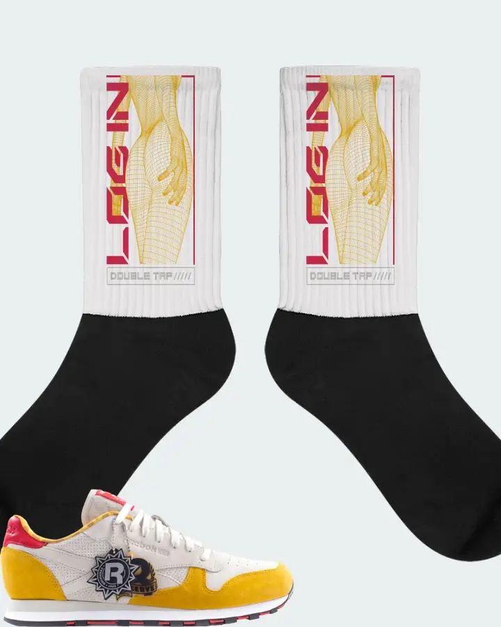 Socks in White