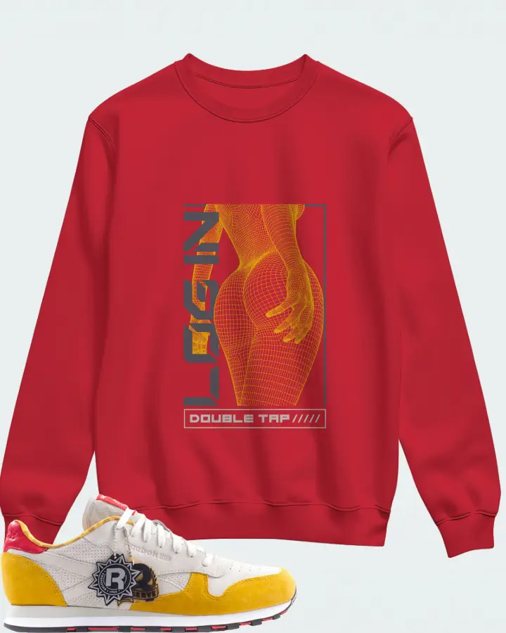 Sweatshirt in Red