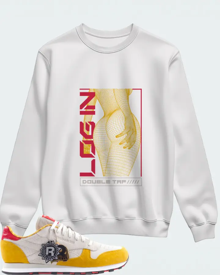 Sweatshirt in White