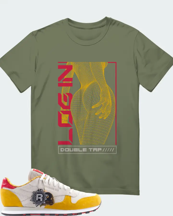 T-Shirt in Olive