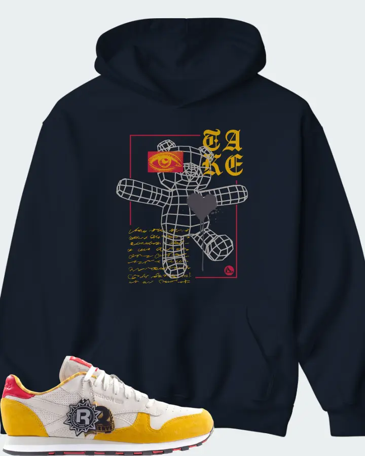 Hoodie in Navy
