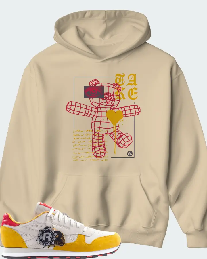 Hoodie in Cream