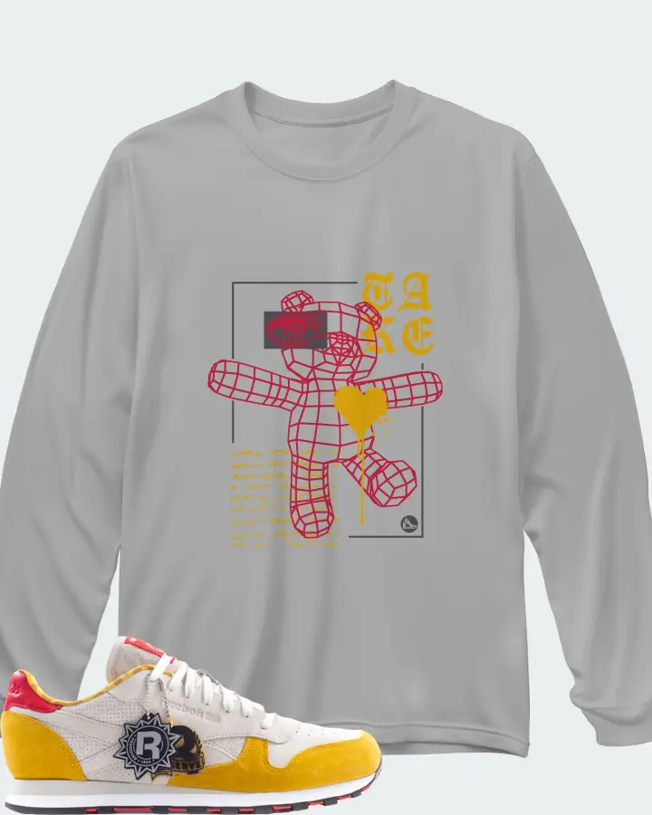 Long Sleeve T-Shirt in Grey