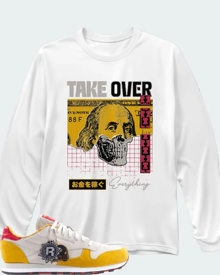 Long Sleeve T-Shirt in White