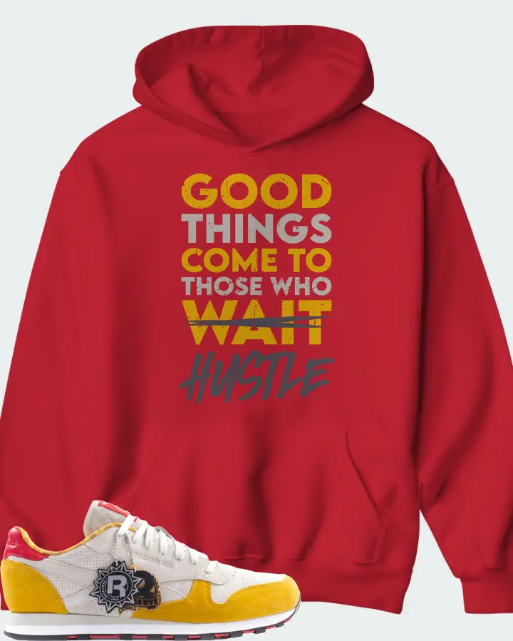 Hoodie in Red