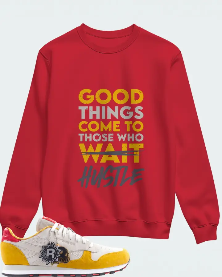 Sweatshirt in Red