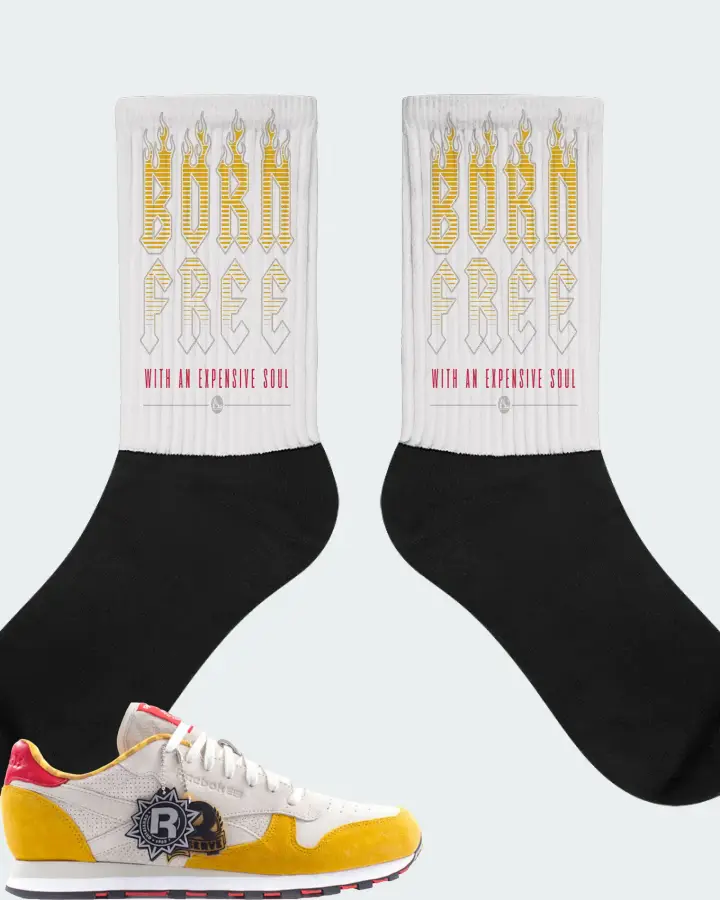 Socks in White