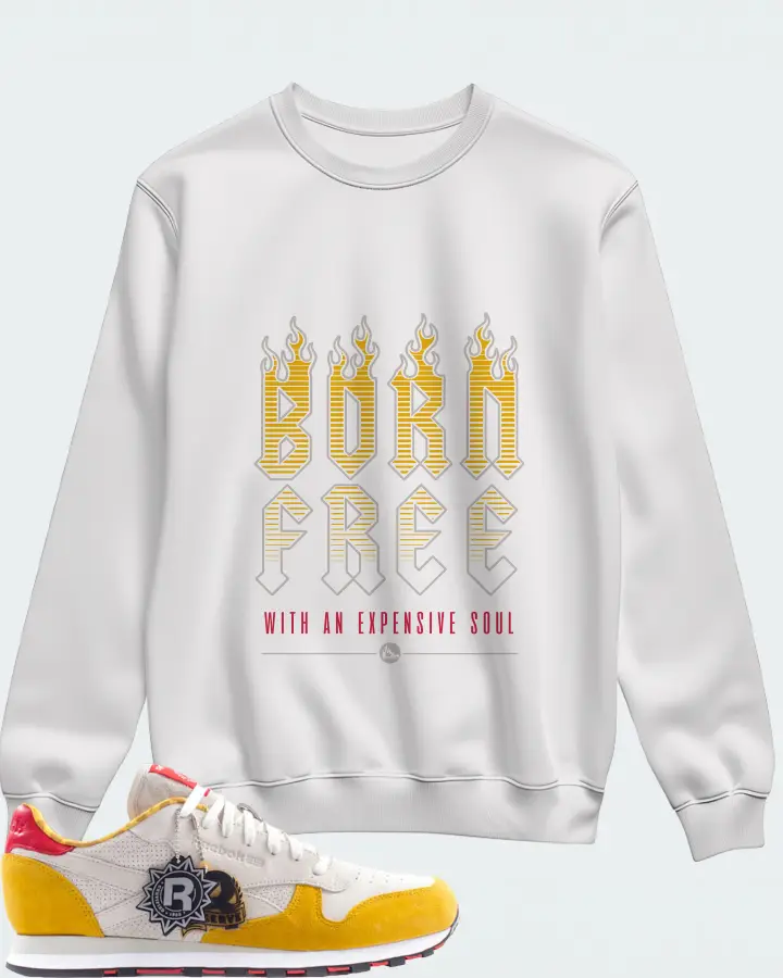 Sweatshirt in White