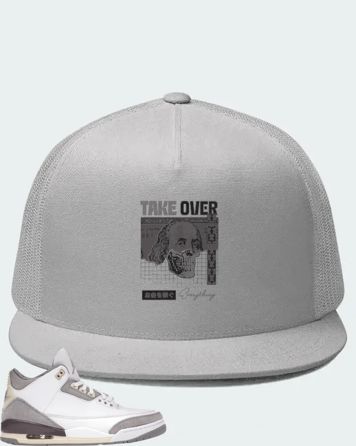 Jordan 3 Retro SP Sneaker Matching White Hat - Take Over