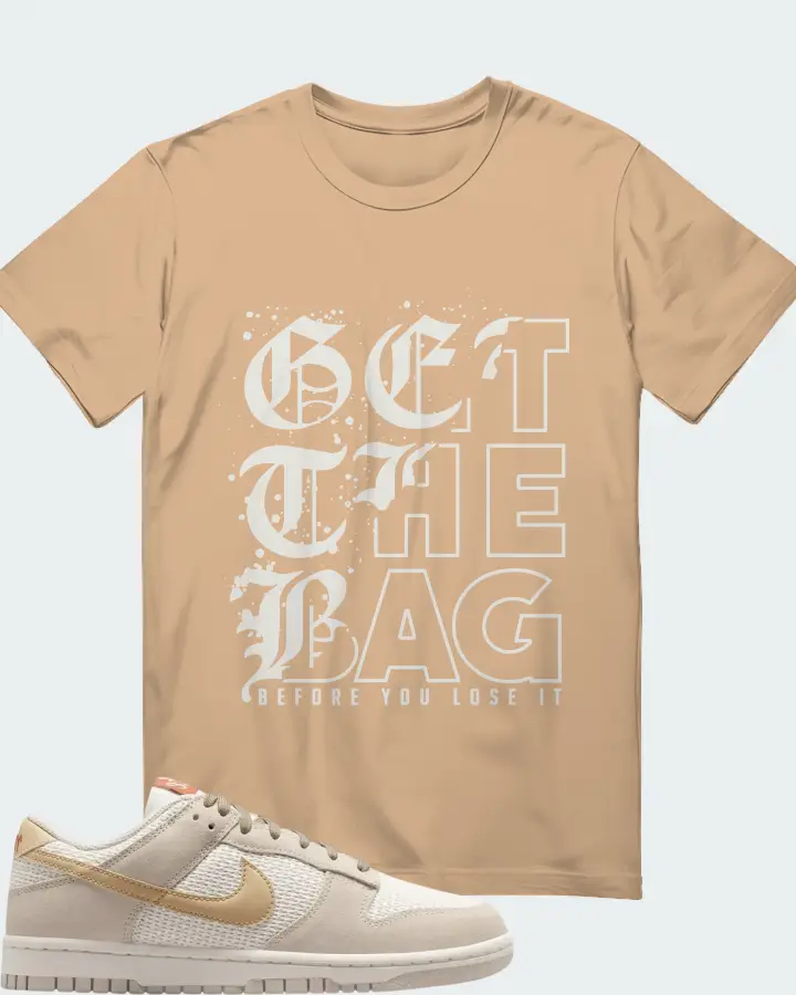 Nike Dunk Low SE Sail Matching T-Shirt