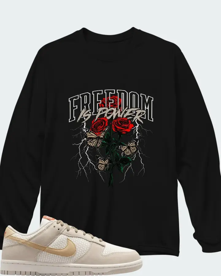Nike Dunk Low SE Sail Matching Long Sleeve T-Shirt