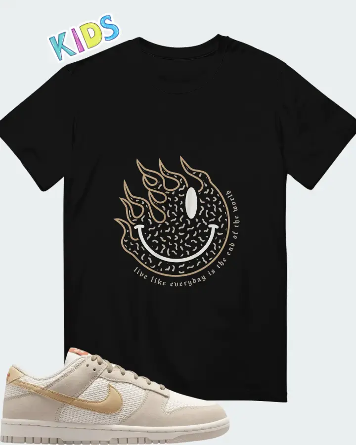 Nike Dunk Low SE Sail Matching Kid's T-Shirt