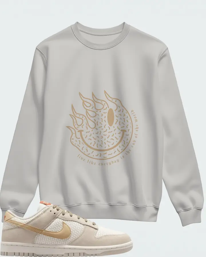 Nike Dunk Low SE Sail Matching Sweatshirt