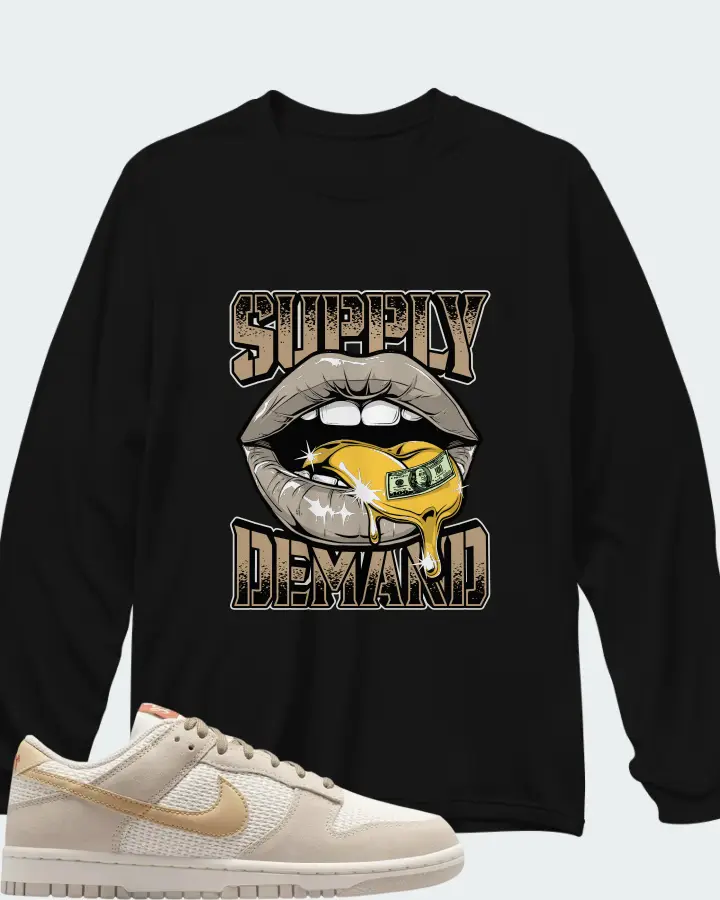 Nike Dunk Low SE Sail Matching Long Sleeve T-Shirt