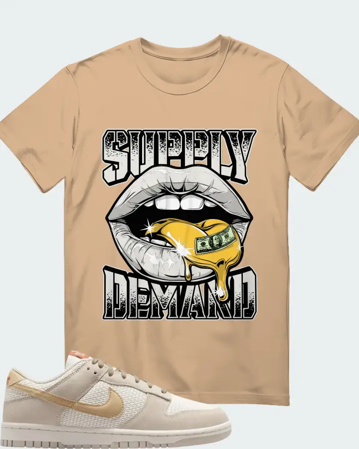 Nike Dunk Low SE Sail Matching T-Shirt