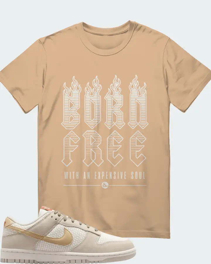 Nike Dunk Low SE Sail Matching T-Shirt