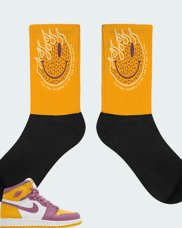 AJ 1 Retro High OG Brotherhood Matching Socks