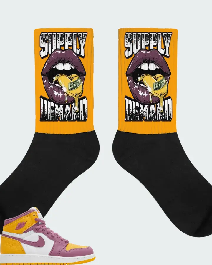 AJ 1 Retro High OG Brotherhood Matching Socks