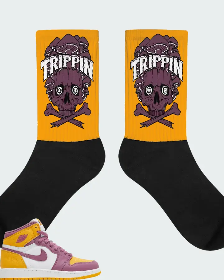 AJ 1 Retro High OG Brotherhood Matching Socks