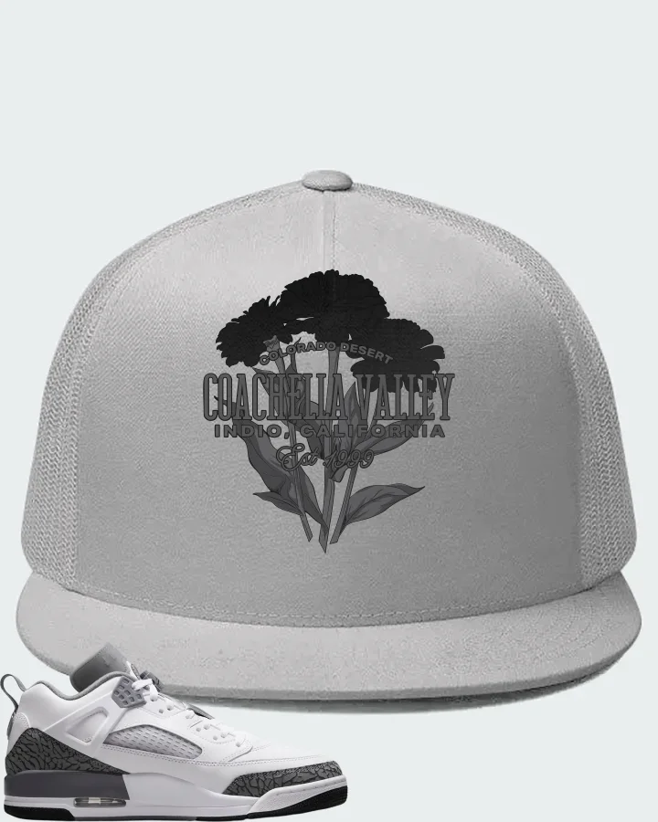 Jordan Spizike Low Wolf Grey Matching Hat