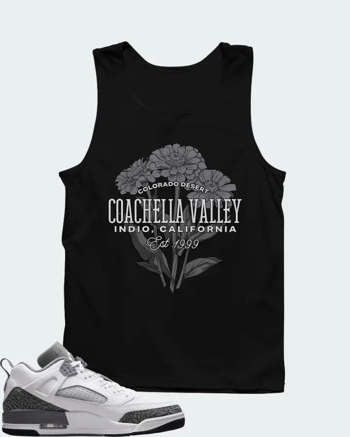 Jordan Spizike Low Wolf Grey Matching Tank Top