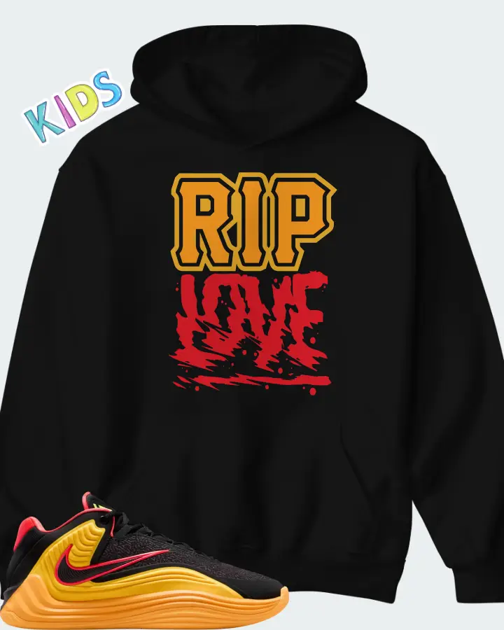 Nike Giannis Freak 7 Laser Orange Matching Kid's Hoodie