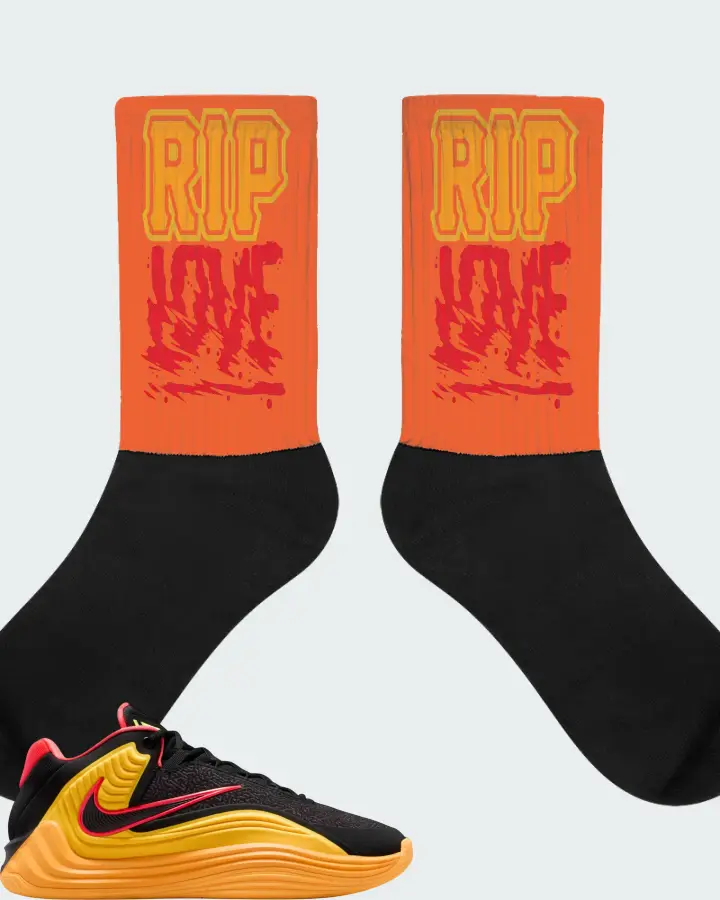 Nike Giannis Freak 7 Laser Orange Matching Socks