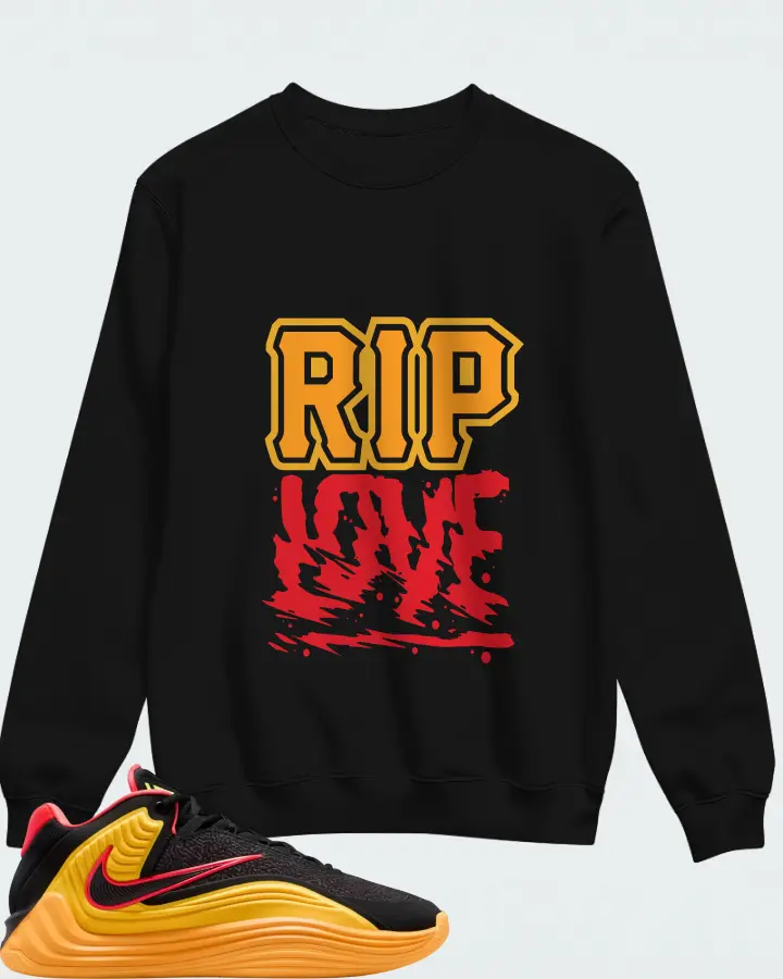 Nike Giannis Freak 7 Laser Orange Matching Sweatshirt