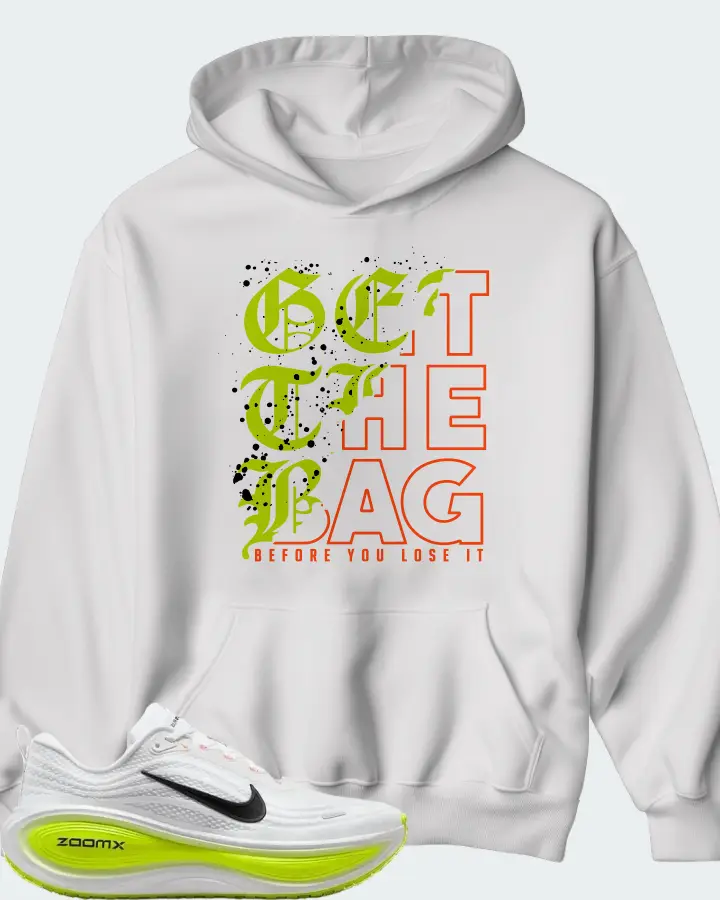 Nike Vomero Plus White Volt Matching Hoodie