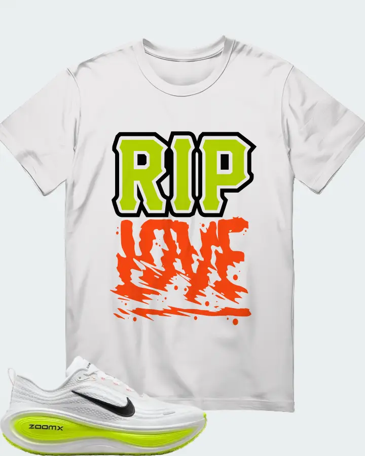 Nike Vomero Plus White Volt Matching T-Shirt
