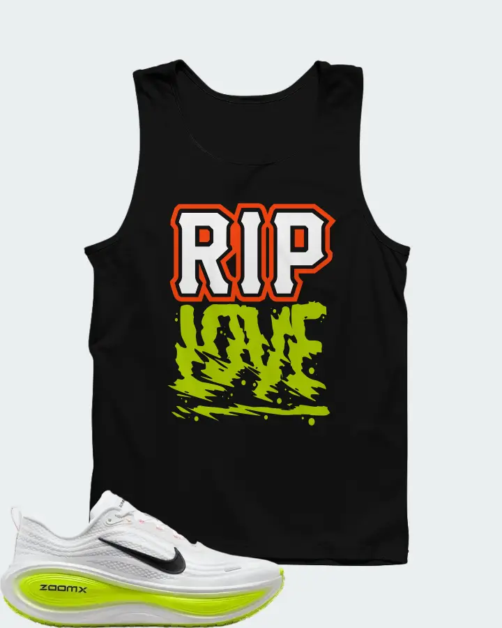 Nike Vomero Plus White Volt Matching Tank Top