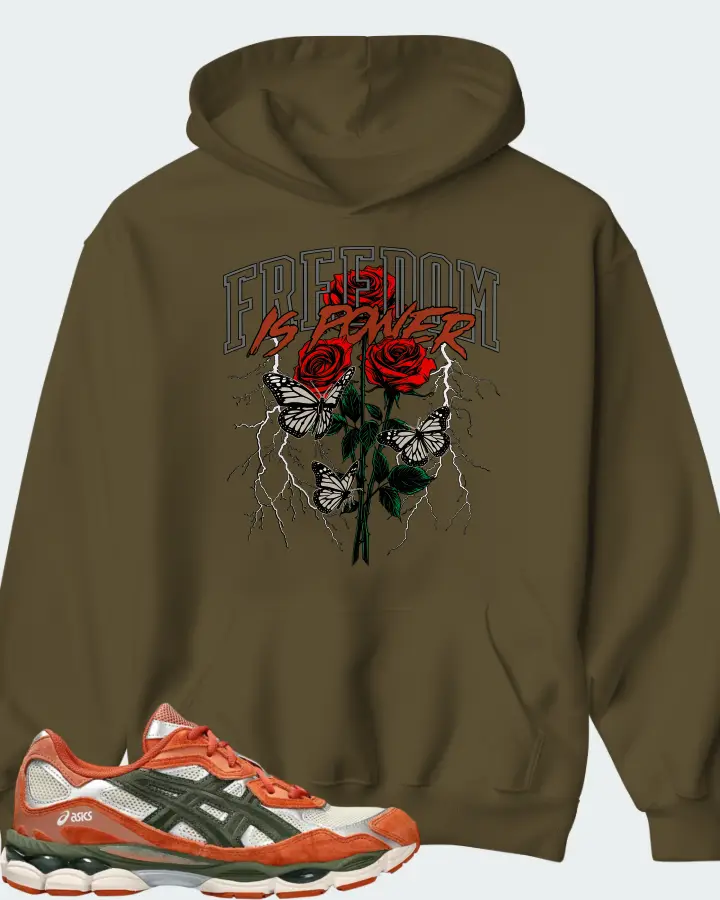 ASICS GEL-NYC Oatmeal Forest Matching Hoodie