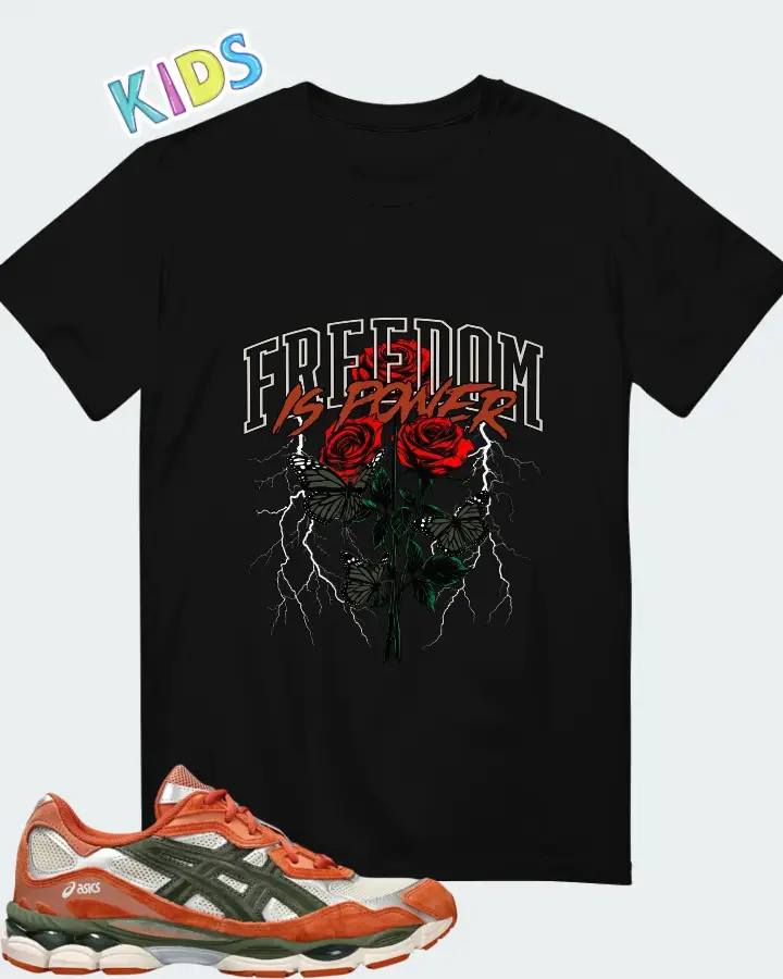 ASICS GEL-NYC Oatmeal Forest Matching Kid's T-Shirt