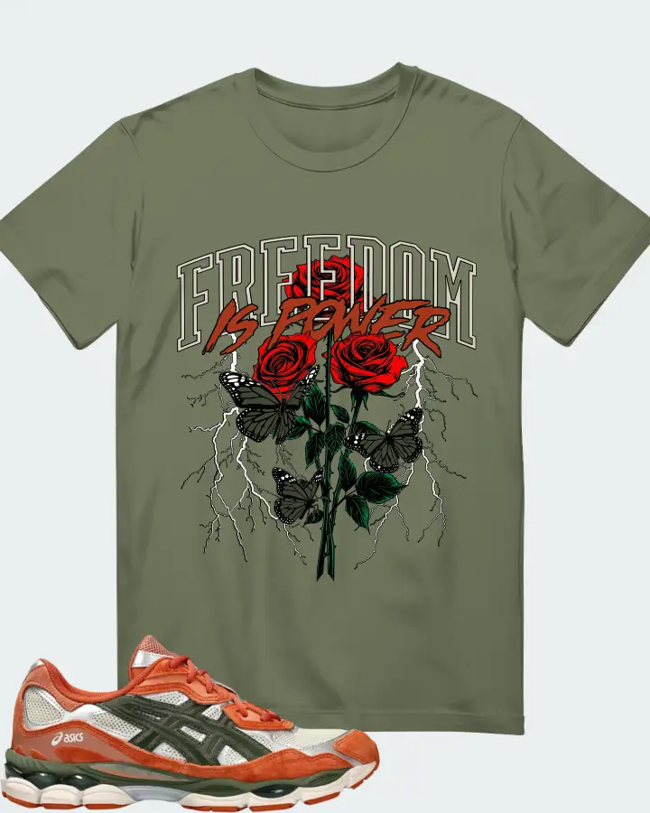 ASICS GEL-NYC Oatmeal Forest Matching T-Shirt