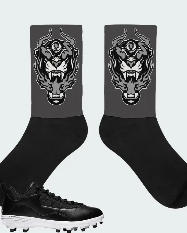 Socks in Dark Grey