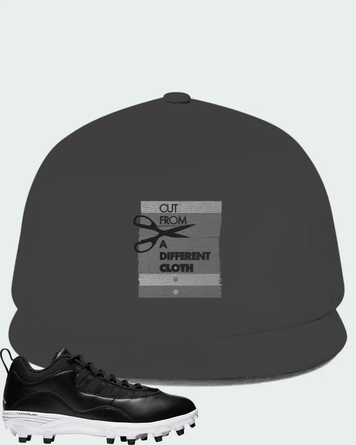 Jordan 10 TD Low  Sneaker Matching Dark Grey Hat - Cut From a Different Cloth