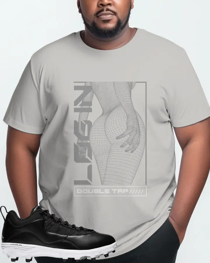 Jordan 10 TD Low  Sneaker Matching Grey T-Shirt (LOGIN) - View 10