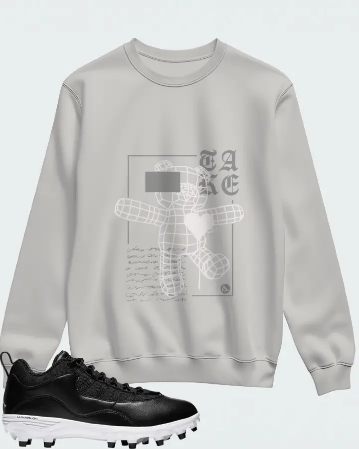 Sweatshirt in Grey