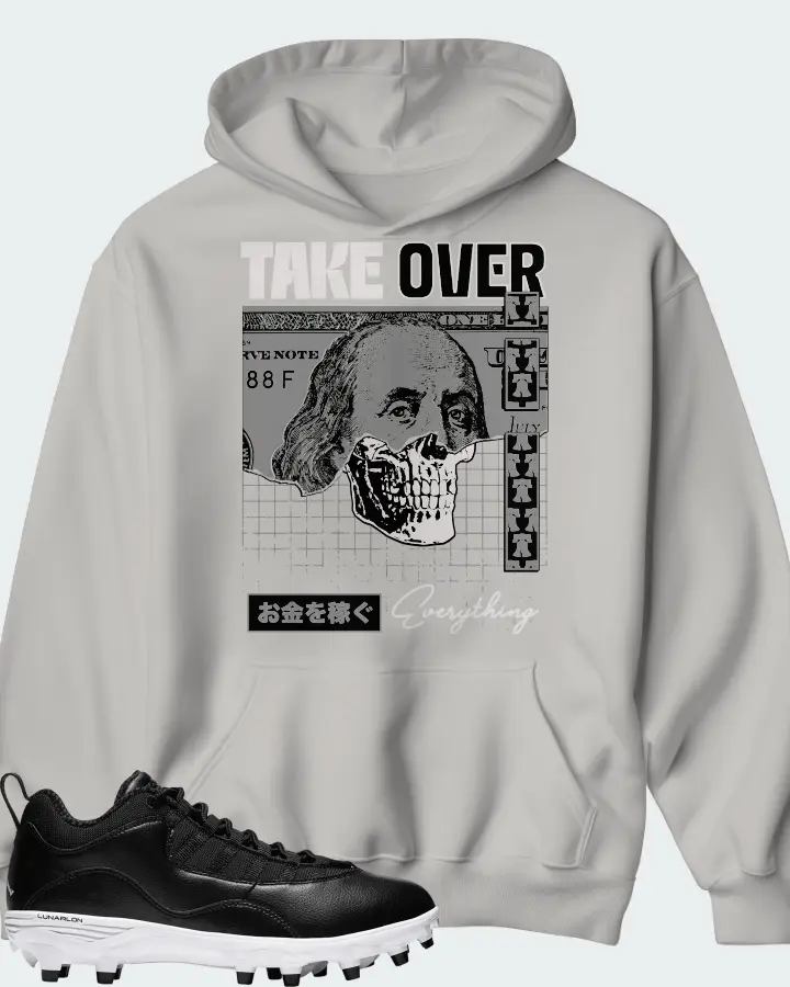 Hoodie in Grey