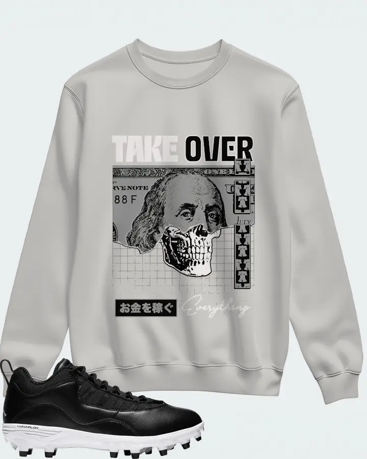 Sweatshirt in Grey