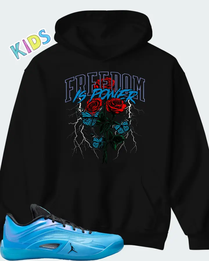 Jordan Zion 4 Iridescence Matching Kid's Hoodie